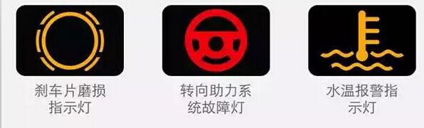 汽车故障灯标志图解