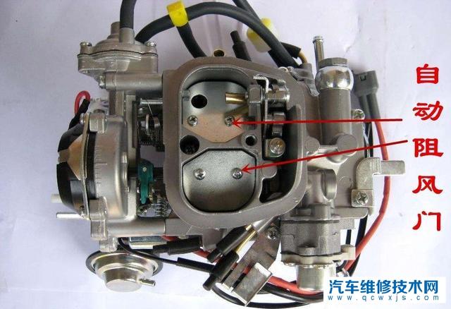 小型汽油机为什么要关风门才拉得燃而汽车不用
