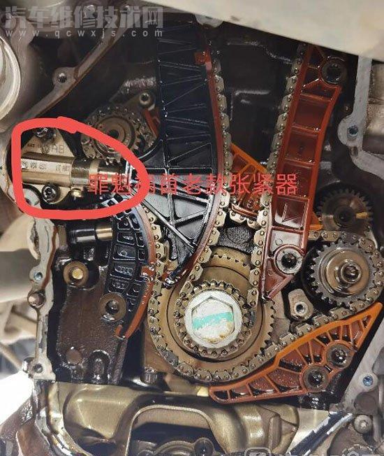 ea888正时链条记号图,ea888发动机正时链条 二代ea888张紧器缺陷通过正时角度判断链条是否拉长