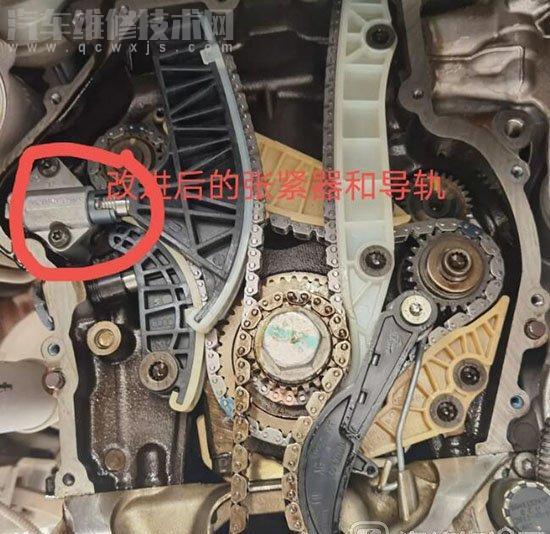 ea888正时图,三代ea888正时图解 二代ea888张紧器缺陷通过正时角度判断链条是否拉长