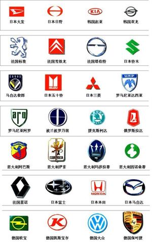 汽车标志11-进口