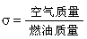 发动机运转工况对可燃混合气成分的要求