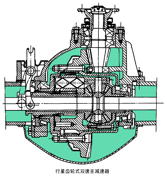 主减速器 结构图片