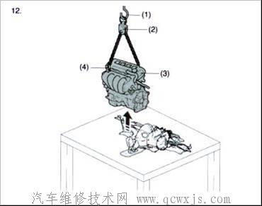 【发动机整体基本解体分解维修过程】图3