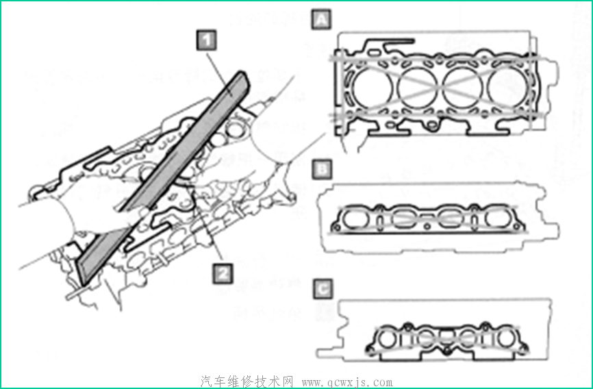 【发动机气缸盖的检测】图3