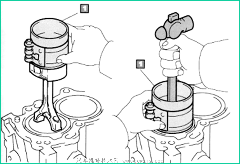 【发动机活塞与连杆组的安装】图3