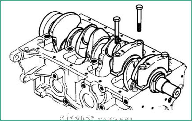 【发动机装配过程 缸体部分曲轴的安装】图4