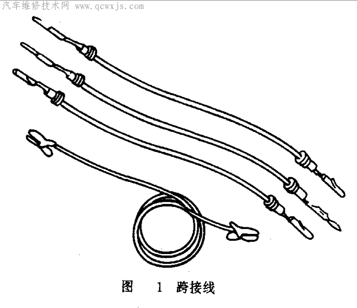 跨接线 - 常用汽车故障诊断工具