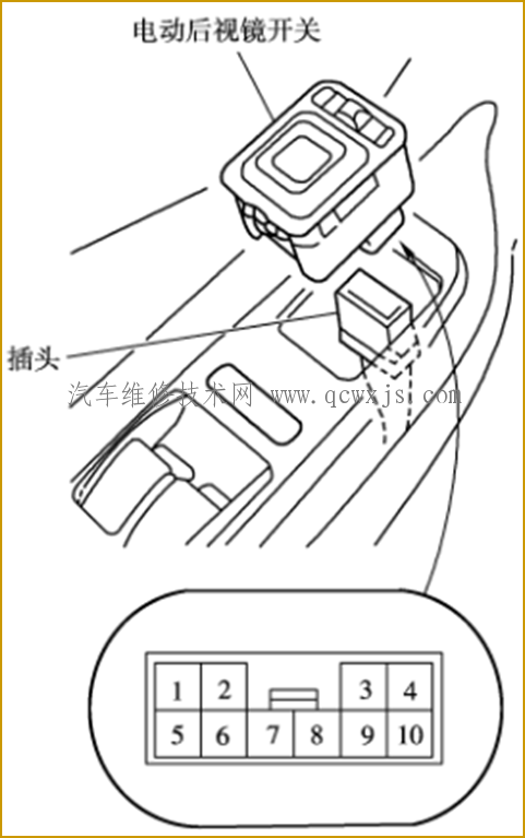 【电动后视镜故障维修】图4