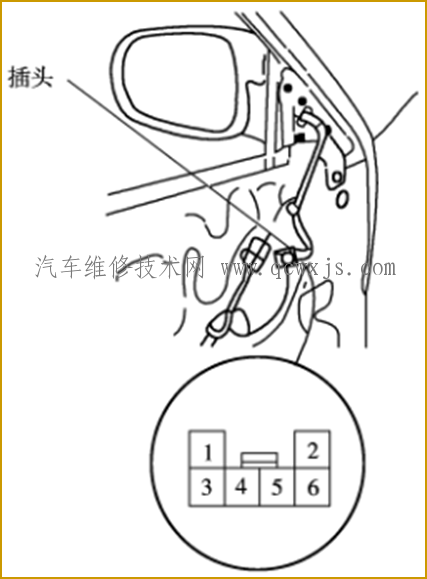 【电动后视镜故障维修】图3