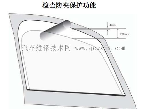 防夹电动车窗的工作原理