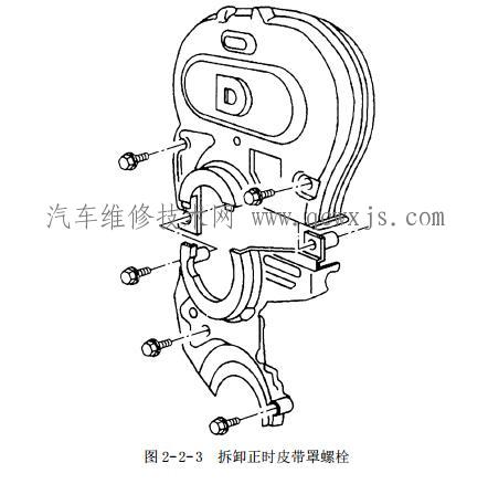 【雪佛兰乐骋发动机正时皮带校对步骤】图3