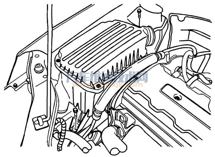 【新凯越轿车1.8L（L75发动机）正时皮带拆装步骤】图2