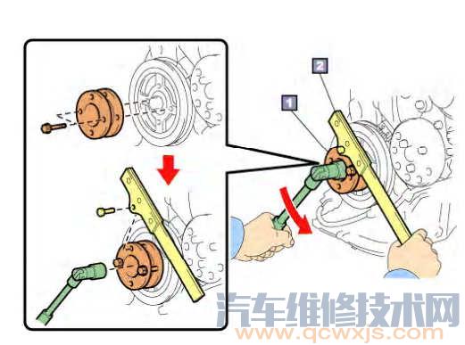 【皮带轮的拆卸安装方法和注意事项】图2