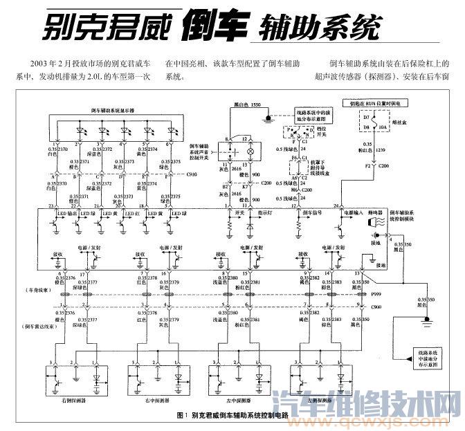 【别克君威全车电路图（彩色版）】图3