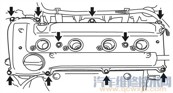 【广州丰田凯美瑞车系发动机正时校对调整】图3
