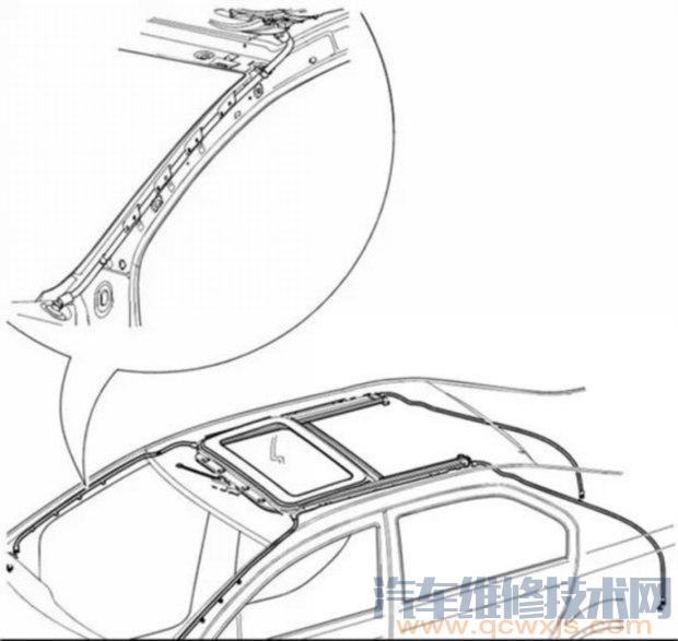 【汽车天窗漏水怎么办 汽车天窗漏水怎么修】图3