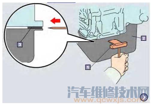 【垫片/密封填料（油底壳、汽缸盖）拆卸和安装方法和注意事项】图2