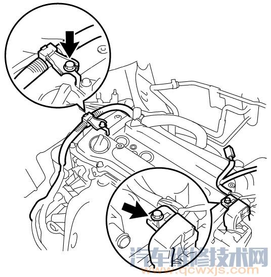 【广州丰田凯美瑞车系发动机正时校对调整】图2