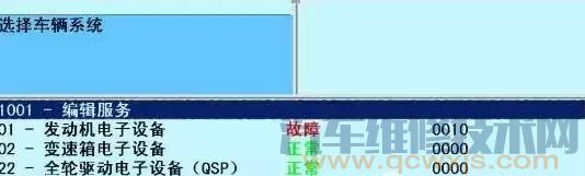 【途观发动机抖动发动机故障灯报警故障案例】图1