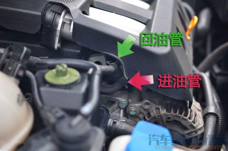 发动机燃油供给系统燃油压力的检查方法