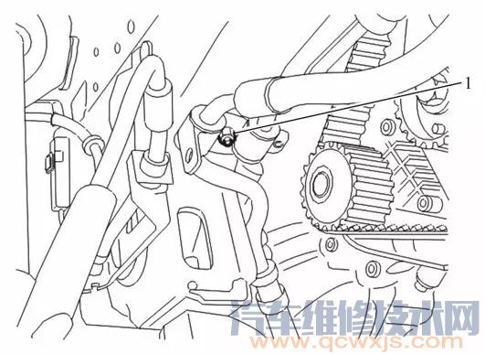 【标志307/308发动机（2.0L EW10J4）正时校对方法安装图解】图2