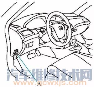 【检查自动变速器离合器换挡电磁阀】图1