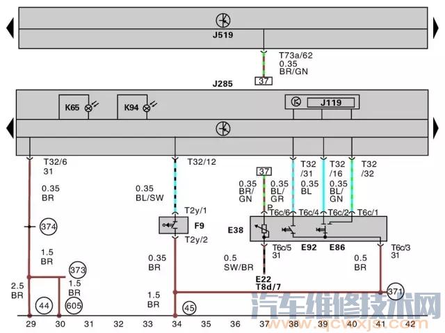 【组合仪表电路图识读方法】图2