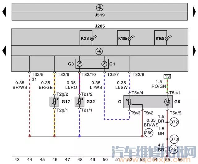 【组合仪表电路图识读方法】图3