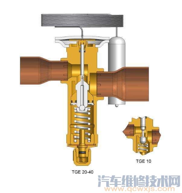 【汽车空调膨胀阀的故障检测维修】图4