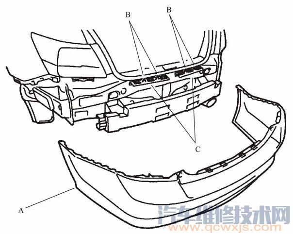【汽车后保险杠怎么拆？怎样更换后保险杠？】图4