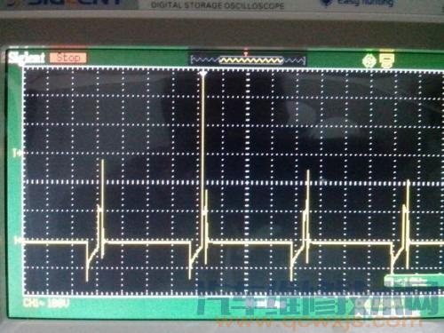 【用示波器检查点火波形方法步骤】图1