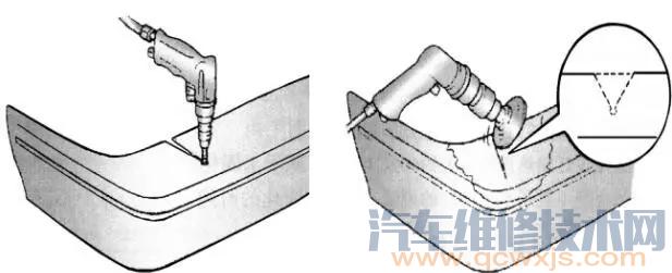 【汽车保险杠的硬塑修复方法教程（图解）】图3