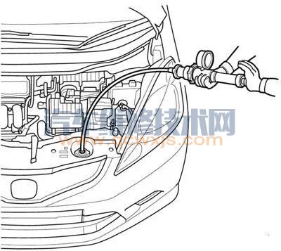 【检查发动机冷却液泄漏的方法】图4