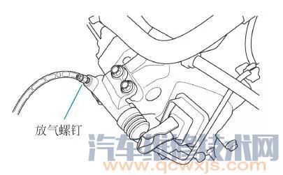 排除离合器液压系统中的空气方法步骤