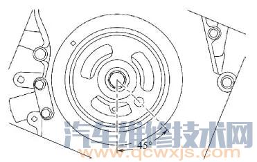 【福克斯 1.8L/2.0L MI4 发动机正时校对步骤】图1