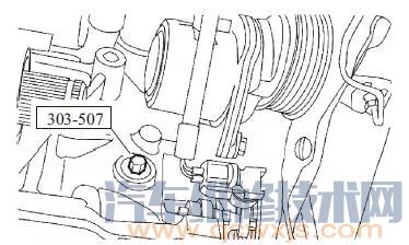 【福克斯 1.8L/2.0L MI4 发动机正时校对步骤】图3