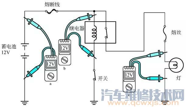 【用万用表判断电路的故障位置（图解）】图4