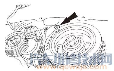 【福克斯 1.8L/2.0L MI4 发动机正时校对步骤】图2