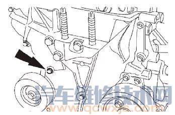 【福克斯 1.8L/2.0L MI4 发动机正时校对步骤】图4