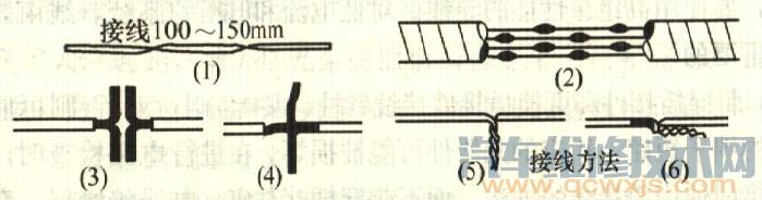 汽车线束维修注意事项