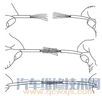 汽车导线的检修修复 导线连接方式