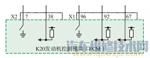 【汽车电路图识读入门 基本汽车电路图讲解】图2