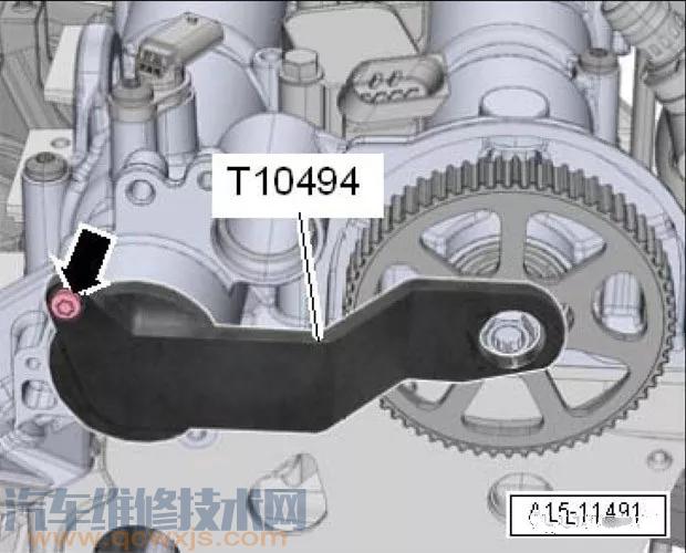 【EA211发动机正时皮带安装及调整（图解）】图1