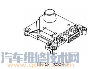 偏转率传感器（G202）安装位置 作用及工作原理