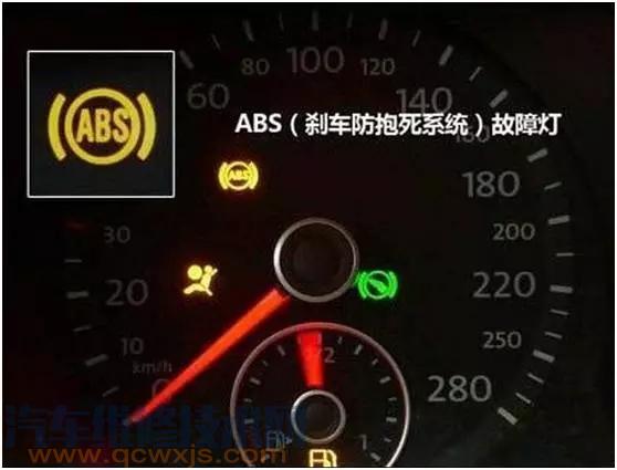 ABS报警灯亮是什么原因 ABS灯亮了怎么处理