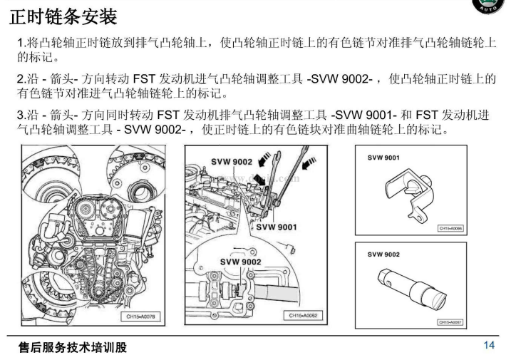 斯柯达昊锐正时校对图