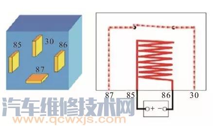 【继电器的工作原理和结构与检测方法】图3