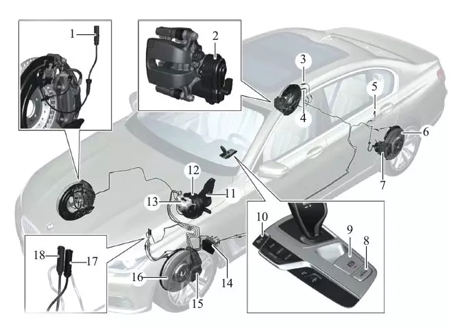 车轮转速传感器安装位置（图）