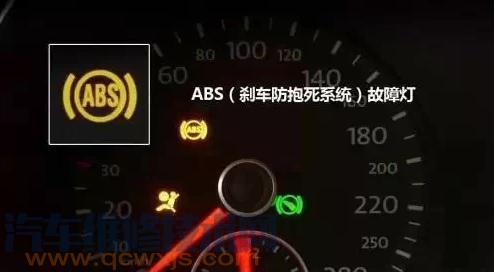 【abs灯亮是什么意思 abs故障灯亮了怎么消除处理】图2